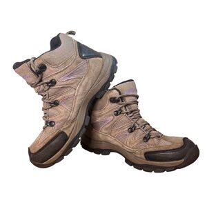 Northside Women's Brown Suede Waterproof Hiking Trail Outdoor Boots Size 6.5